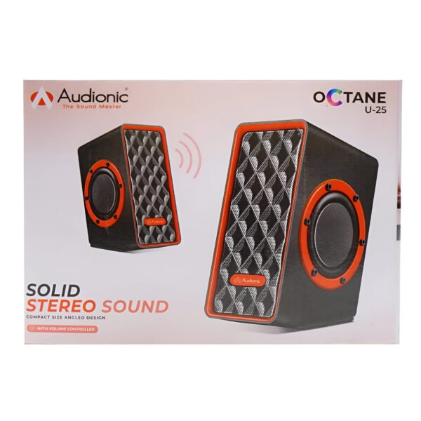 Audionic Octane U-25 - Mobile - Laptop - Portable USB Power - Speaker - Image 3